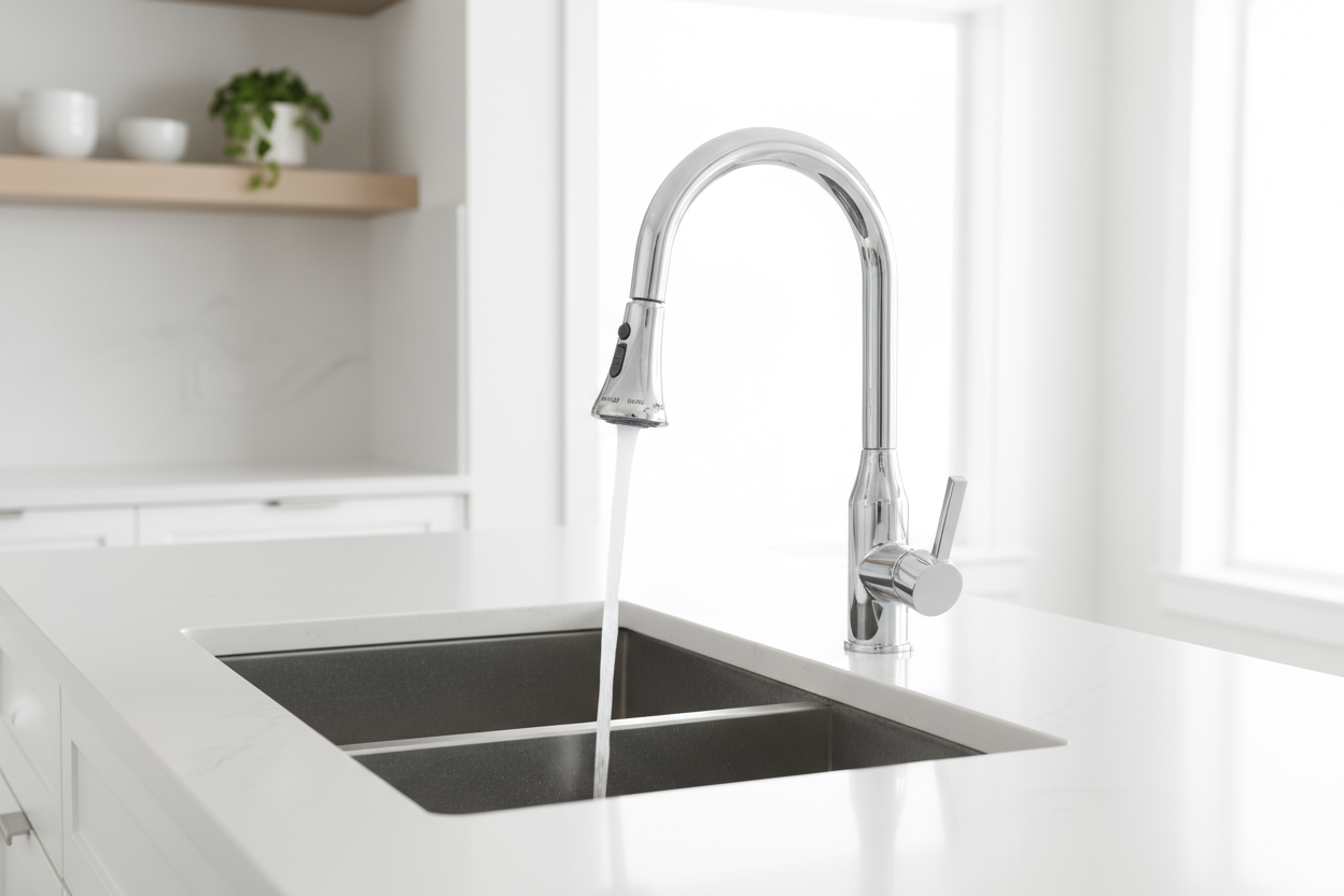 3 Modes Kitchen Sink Faucet Hero Image